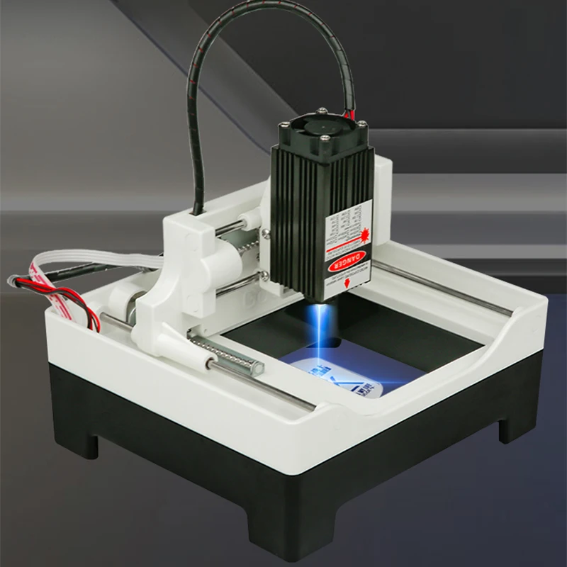 

8-1 лазерный гравировальный станок HWJ, маленький металлический лазерный гравировальный станок, DIY лазерный гравировальный станок, миниатюрный лазерный гравировальный станок