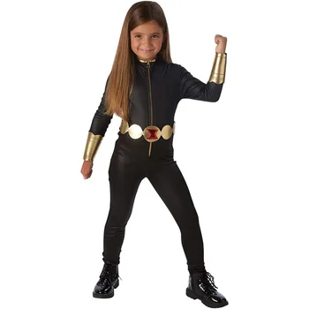 

Deluxe Kid's Girls Black Widow Costume Dress