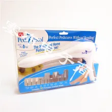 TV127 электрический прибор для пирсинга ногтей набор пистолет-образное устройство для педикюра массажер для ног Pedi пистолет