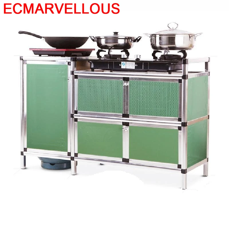 

Console Sidebord Aparador Side Tables Cupboard Aluminum Alloy Mueble Cocina Meuble Buffet Cabinet Kitchen Furniture Sideboard