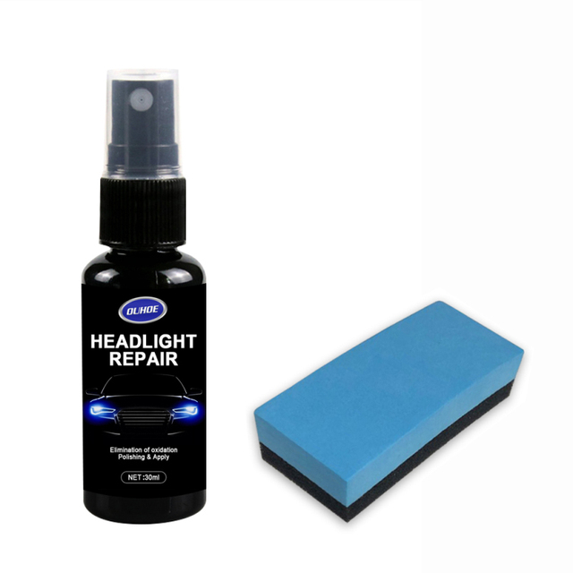 Headlight Polishing Agent Scratch Remover Repair Fluid Auto Headlight Renewal Polish And Maintenance Liquid Car Accessories