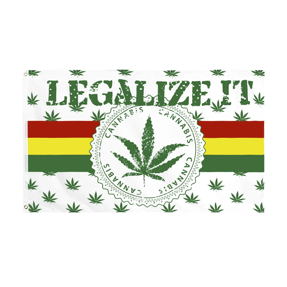 Flag Rasta Reggae Rock Music 100d Polyester 3x5ft 90x150cm Aliexpress
