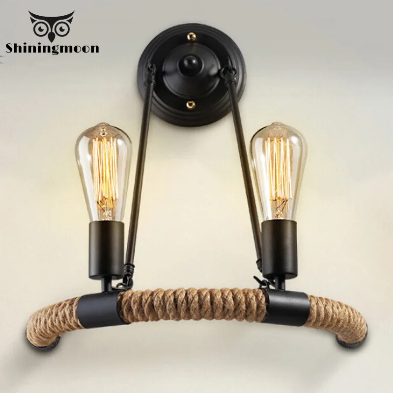 Vintage Home Decor Kitchen Wall Lamps American Iron Wall Lamp Living Room Dining Room Wall Sconce Lamp Makeup Bath Room Lights Vintage Home Decor Kitchen Wall Lamps American Iron Wall Lamp Living Room Dining Room Wall Sconce Lamp Makeup Bath Room Lights