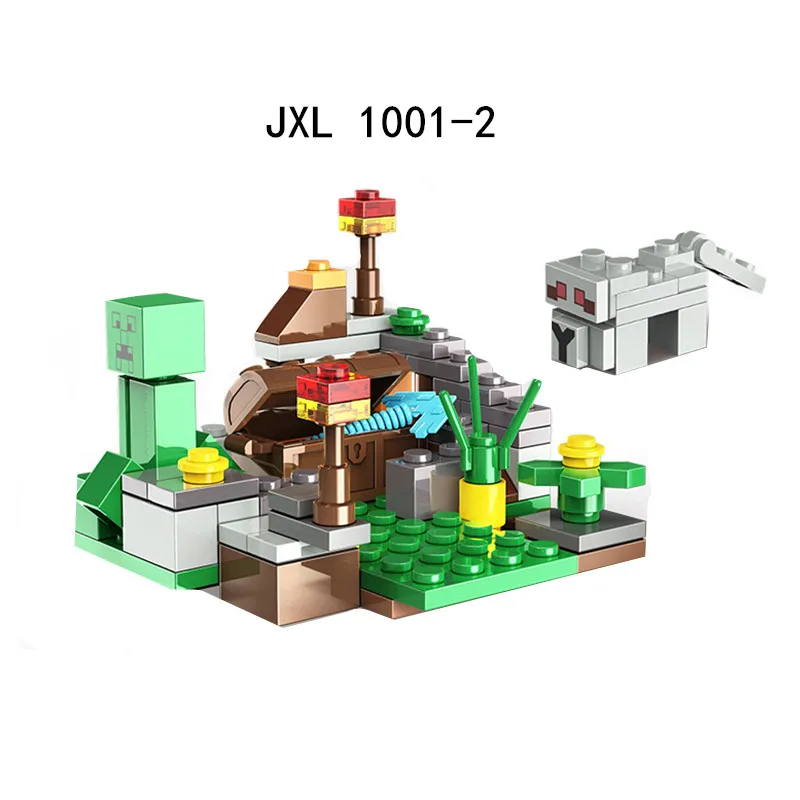 90 Pcs War Horse City Building blocks Compatible My World Minecraftinglys Organ cave building small particle assembly child gift 90 Pcs War Horse City Building blocks Compatible My World Minecraftinglys Organ cave building small particle assembly child gift