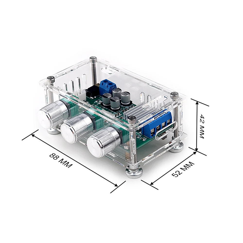 AIYIMA TPA3116D2 мини 2,0 цифровой HIFI стерео усилитель мощности аудио 5532 ОП усилитель сабвуфера динамик усилитель с контролем тона