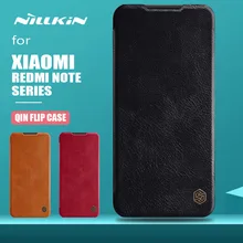 Для Xiaomi Redmi Note 8T 8 7 6 Pro Чехол Nillkin Qin Флип кожаный чехол Роскошный чехол для телефона для Xiaomi Redmi Note 8T 8 7 6 Pro Чехол