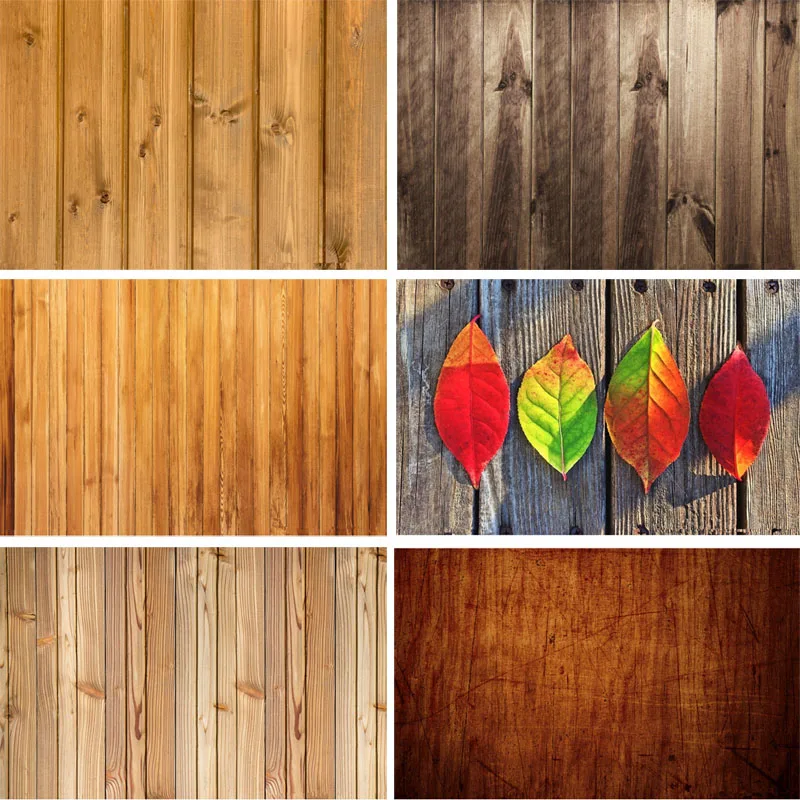 

SHENGYONGBAO Vinyl Custom Photography Backdrops Wooden Planks Theme Photography Background 200526HY-002