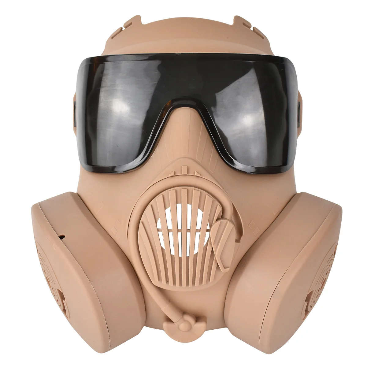 Masque À Gaz Chimique Anti Poussière Peinture Respirateur Airsoft Tactique  Wargame Masque Intégré Ventilateur Cosplay Masque 271S Du 19,58 €