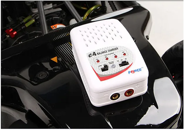 H-power E4 2-4S Lipo/Life RC Баланс Зарядное устройство 1-3A 30 Вт 100-240 В вход T/XT60 Разъем для RC вертолета автомобиля квадрокоптера