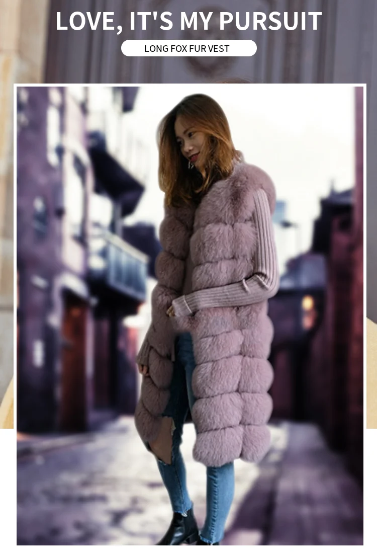 ZDFURS* пальто из натурального меха лисы натуральный мех лисы Жилет Куртка Для женщин красивое теплое пальто. Натуральное меховое пальто куртка с натуральным мехом
