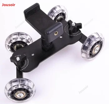 

Panning Video Shooting Stabilizer Mobile Camera Trolley for SLR Camera Micro Movie Shooting Video CD50 T07