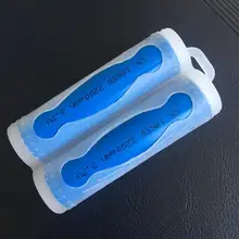 1 шт. экологически чистые два покрытия узел красочные силиконовые защитные чехлы разноцветная батарея силиконовые чехлы для 18650 крышка батареи H10