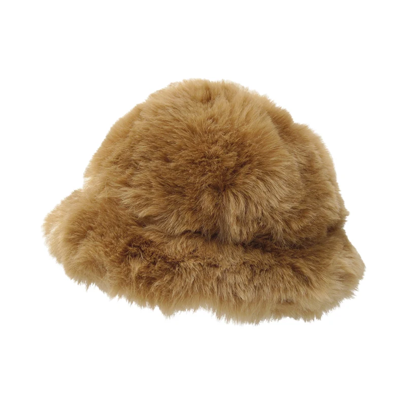 

Women's Winter Hat 2019 Newest Solid Color Fashion Simple Temperament Warm Ears Fur Winter Hat New Fashion Warm Hat Headdress