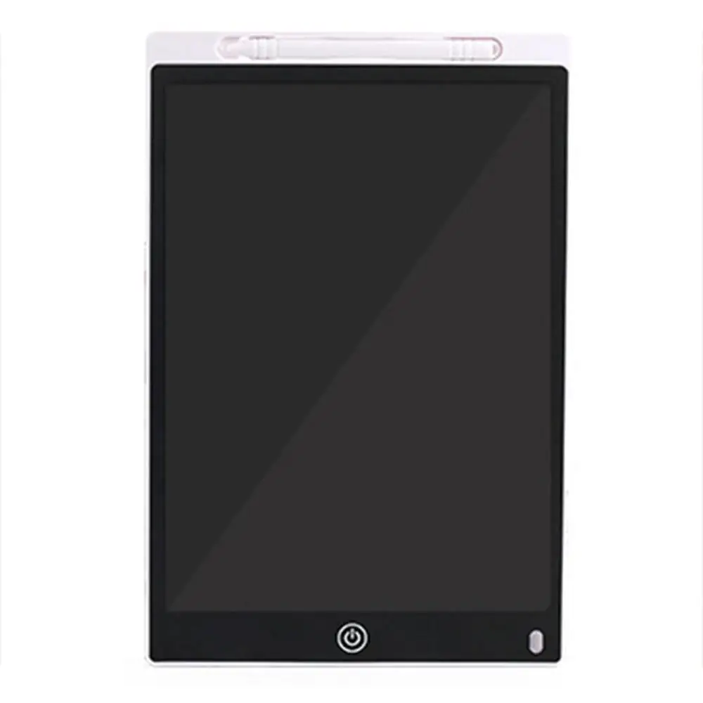 12/8.5" Digital Writing Tablet LCD Screen Electronic Handwriting Pad Drawing Tablet Children Writing Graphics Board dropshipping - Цвет: 12 inch White