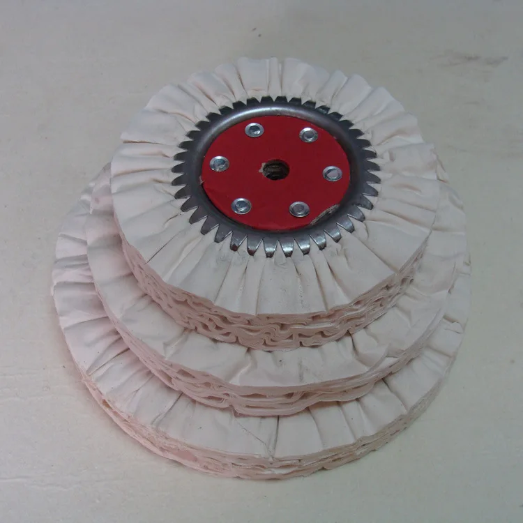 

Self-made 12*66 Page down-Proof Wind Wheel/Metal Fine Polishing Cloth Wheel/Mirror Light Cloth Wheel