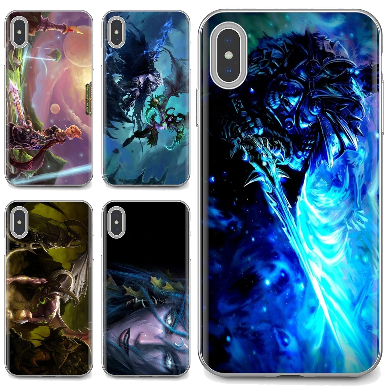 Мягкие чехлы из ТПУ WoW World of Warcraft Games для iPhone 11 Pro 4 4S 5 5S SE 5C 6 6S 7 8X10 XR XS Plus Max iPod Touch |