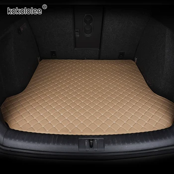 

kokololee custom car mat trunk for Nissan All Models qashqai x-trail tiida primera pathfinder car accessories custom cargo liner