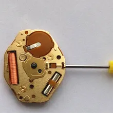 Японский GL20 механизм часы аксессуары для перемещения двухконтактный кварцевый механизм без батареи