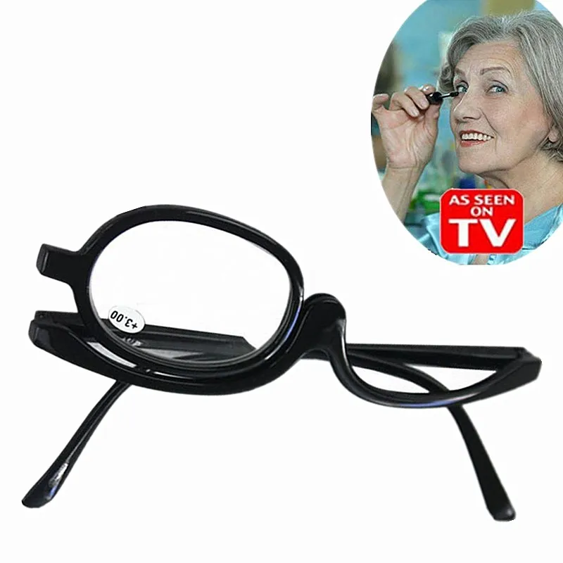 PANDER модный тренд вращающийся макияж очки для чтения складной ремонт увеличительные пресбиопические очки+ 1,0+ 1,5+ 2,0+ 2,5