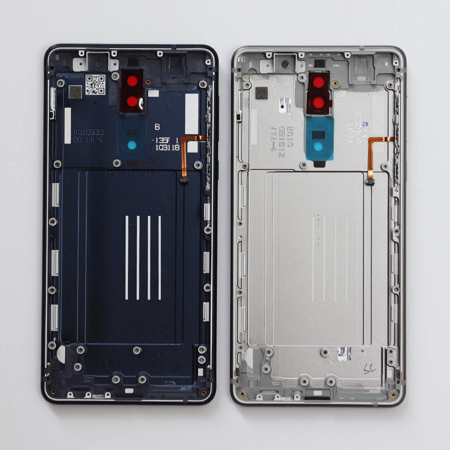 Алюминиевый корпус для Nokia 8 батарейный Корпус задняя крышка чехол Замена с объективом камеры, кнопка регулировки громкости