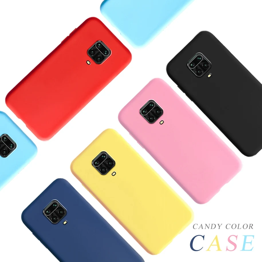 Funda Silicona Suave Xiaomi Redmi Note 9S/9 Pro con Camara 3D - 7 Colores