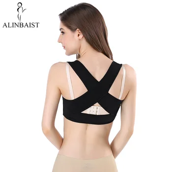 

Posture Corrector Chest Brace Support Belt Vest Women Chest Brace Support Vest Back Corrector Vest Adjustable Breathable Back