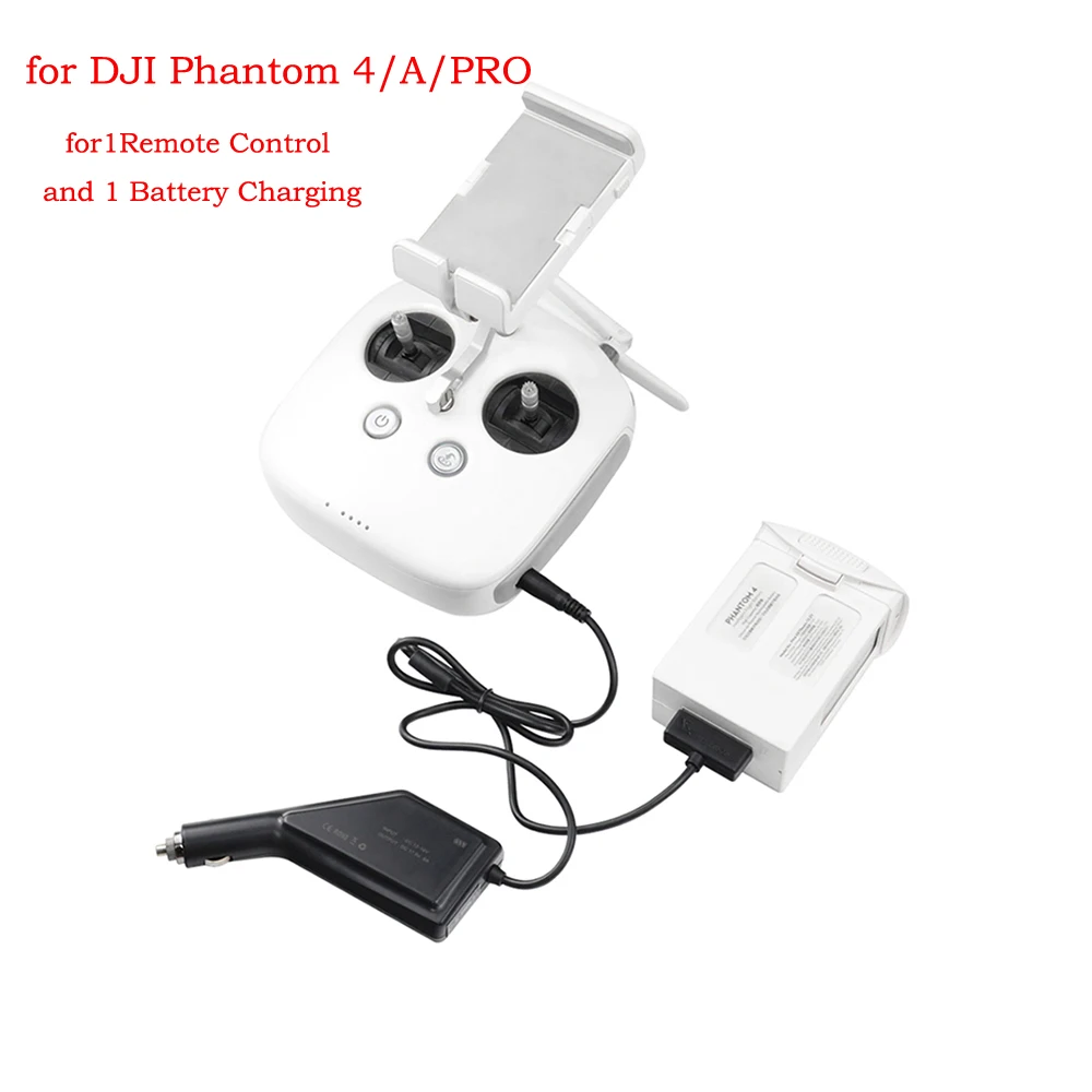Быстрое Автомобильное зарядное устройство для DJI Phantom 4/A/PRO Профессиональный интеллектуальный пульт дистанционного управления и зарядное устройство