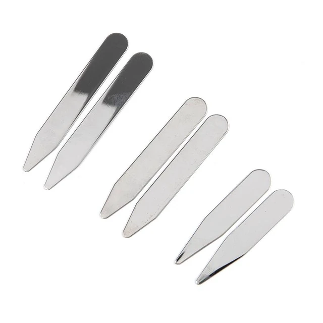 3 Pair Stainless Steel Collar Stays For Man Collar Support Business Men  Gift Shirt Bone Stiffener Inserts Fixed Jewelry With Box - AliExpress