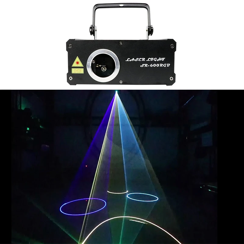Disco RGB Light 600mw 3D Dolphin Animal Dancer Scanner Beam Point Laser Projector For Party KTV Night Club Wedding Holiday | Освещение