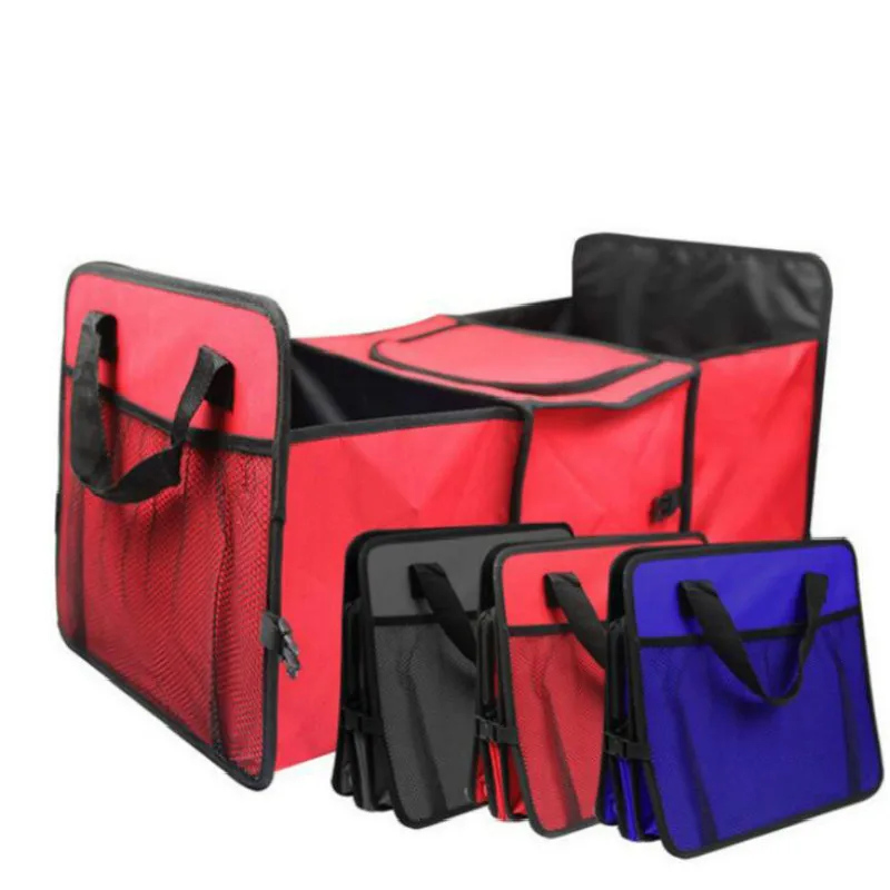 Universal Car Storage Organizer Trunk Collapsible Toys Food Truck Cargo Container Bags Box Black Stowing Tidying New | Автомобили и