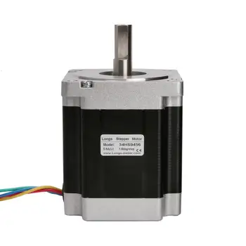 

1PC Nema 34 Stepper Motor 34HS9456 with 1100oz-in(7.7N.M) holding torque, 5.6A,4WIRES CNC Router KIT XYZ AXIS LONGS MOTOR
