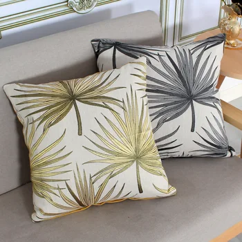 

European sofa pillowcase cushioning living room home cotton linen pillowcase