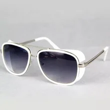 Мужские стимпанк Солнцезащитные очки Tony Stark iron man Matsuda Солнцезащитные очки Ретро винтажные очки стимпанк Солнцезащитные очки UV400 Oculos De Sol