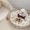 Kids Playpen Ocean Ball Pit Baby Infant Foldable Pool Soft Round Colorful Balls Fence Play Space Room Decoration 2