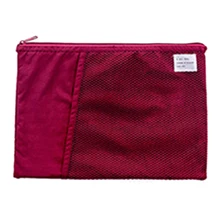 Многофункциональная Папка-регистратор формата А4, тканевая сумка для документов, держатель для хранения бумажных купюр, канцелярских принадлежностей, посылка, мешочек для школы, офиса, красный цвет