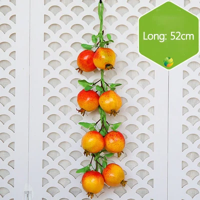 Pomegranate Skewer Strongwell декоративный гранат шампур фруктовая струна овощные шампуры домашняя Настенная Декорация украшения для стен ресторана - Цвет: Pomegranate Skewer