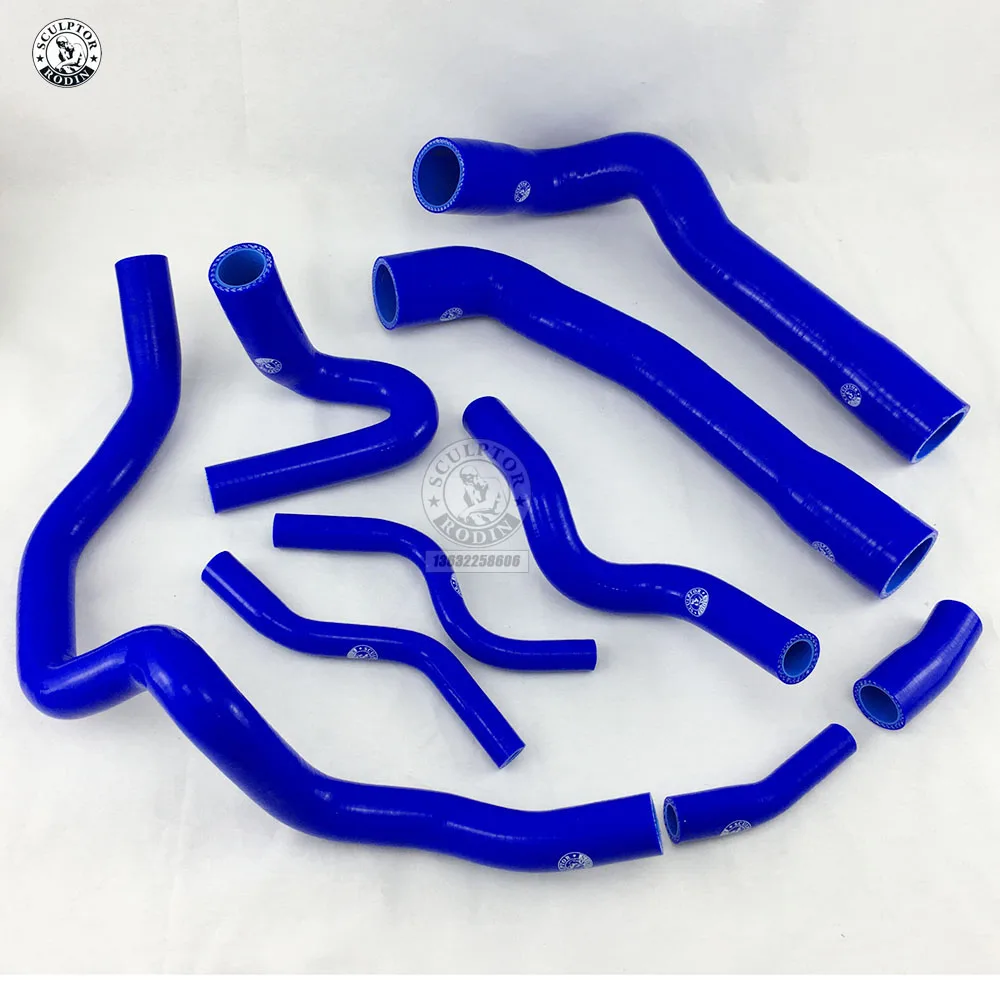 Silicone Radiator Hose Silicone Coolant Hose Kit For BMW E36 M3 325i 316i 1992~1999 (European Model) (9PCS) red/blue/black