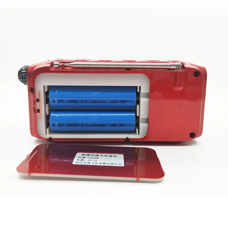 Цифровой fm радиоприемник с широким диапазоном частот 70 ~ 108 МГц часы TF USB