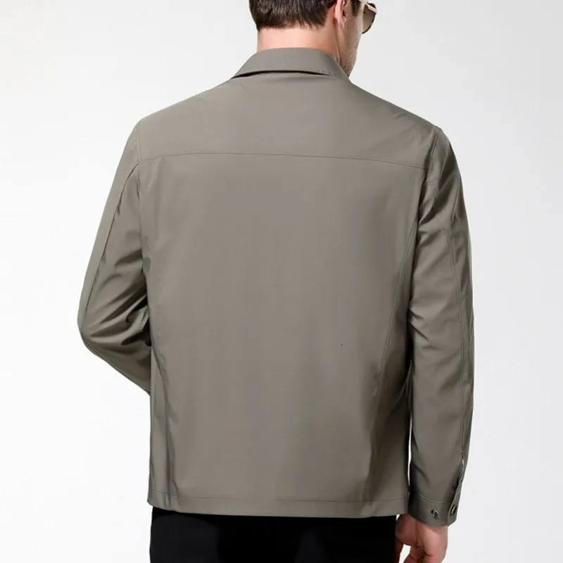 Ropa De Hombre Jaqueta Masculina мужская куртка весна осень мужские ветровки куртки на молнии для мужчин куртки и пальто Синий 3XL