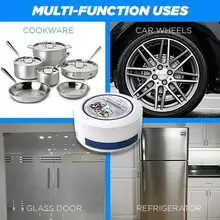 Многофункциональная волшебная Очищающая паста из нержавеющей стали, крепкий моющий крем, универсальный металлический Полировочный агент, кухонный очиститель