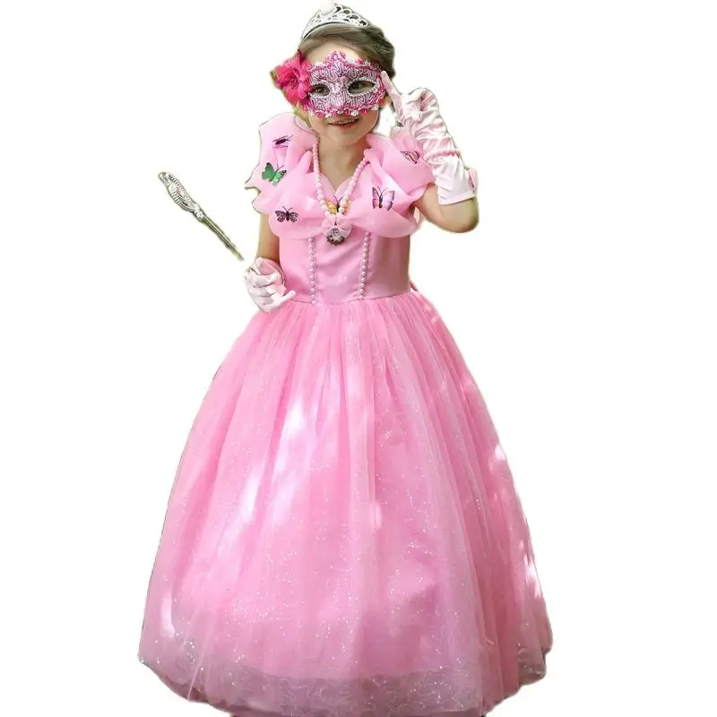 

807 New Fashion Princess Dress Children's Clothes hildren's Halloween costume Children Girl Dress