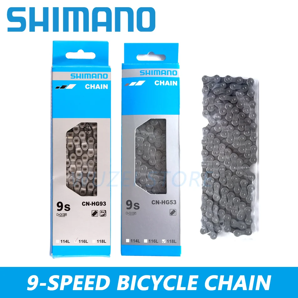 Bicycle Chains Bicycle Chain SHIMANO KMC 8/9/10/11/12Speed Chains 112/114/116/118/126 Links M6100 M8100 HG71 HG601 HG54 HG40 Road MTB Bicycle Chains
