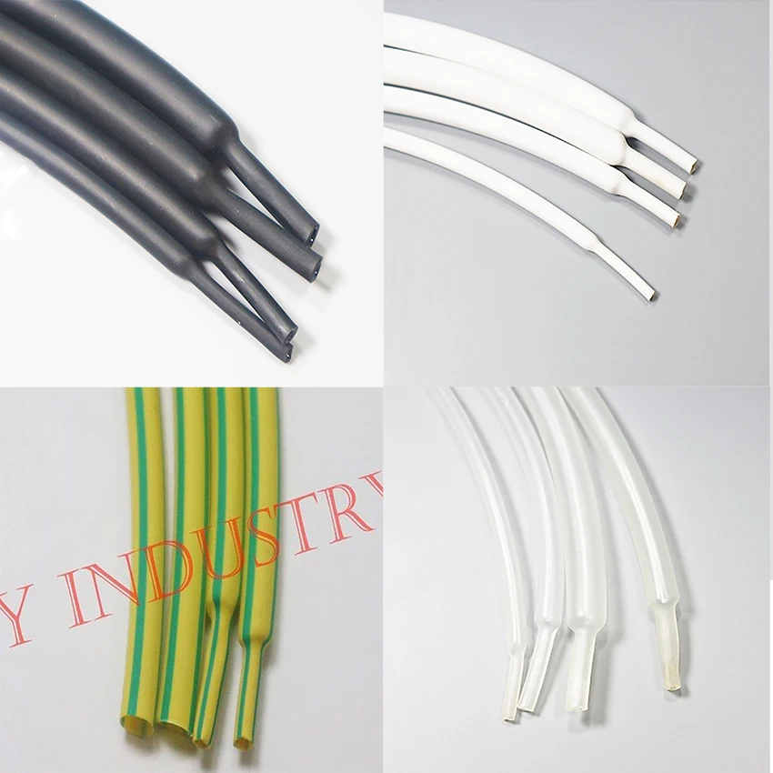 

2:1 heat 5meter shrink tube tubing 1.0 1.5 2.0 2.5 3.0 3.5 4.0 5.0 6.0 7.0 8.0mm Wrap Wire kits Wrap Wire Sell Connector