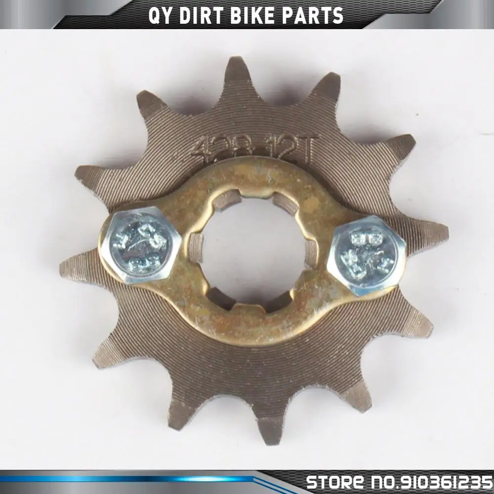 Front Engine Sprocket 428 17mm 10T-19T 12Tooth for Stomp Upower Dirt Pit Bike ATV Quad Go Kart Moped Buggy Scooter Motorcycle