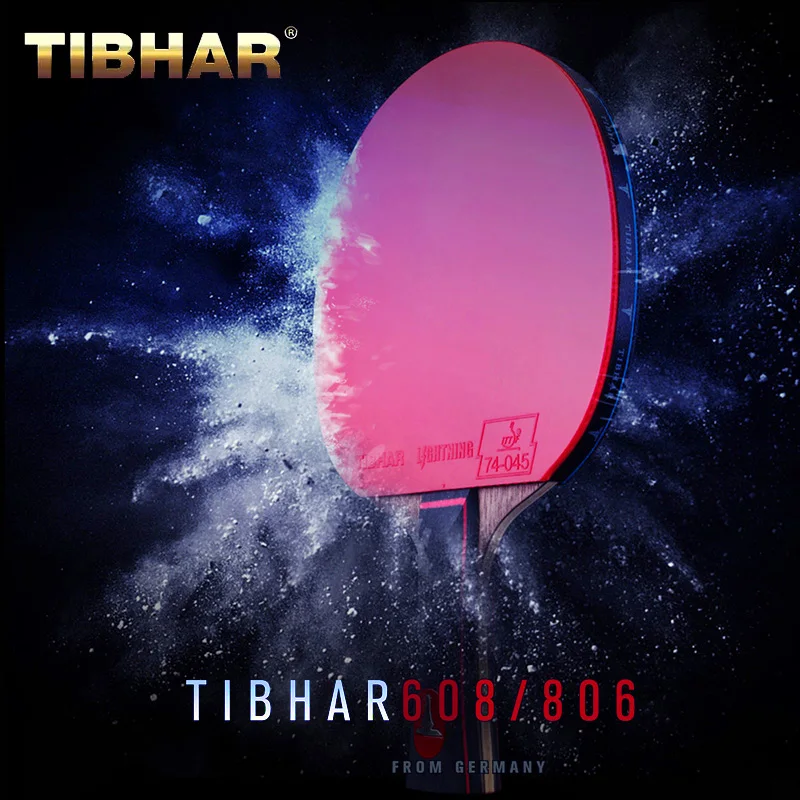 TIBHAR 608/806 профессиональные ракетки для настольного тенниса соревнование по