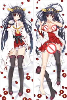 

Anime Kantai Collection Dakimakura Cover kancolle Kongō & Haruna Characters Shimakaze & Amatsukaze Bolster Case Hugs Pillowcase
