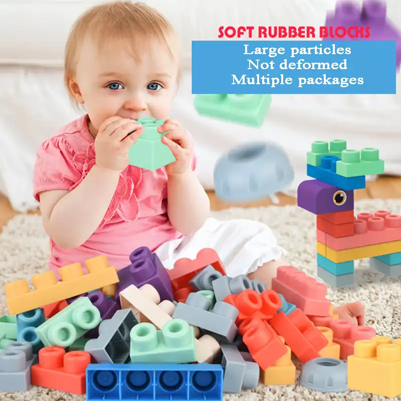 large rubber building blocks
