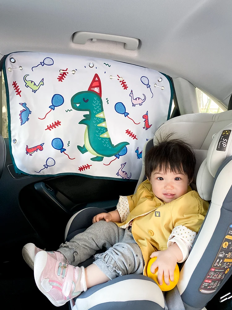 

2021 June new Car sunshadeCar curtain sun visorSuction cup car sunshade