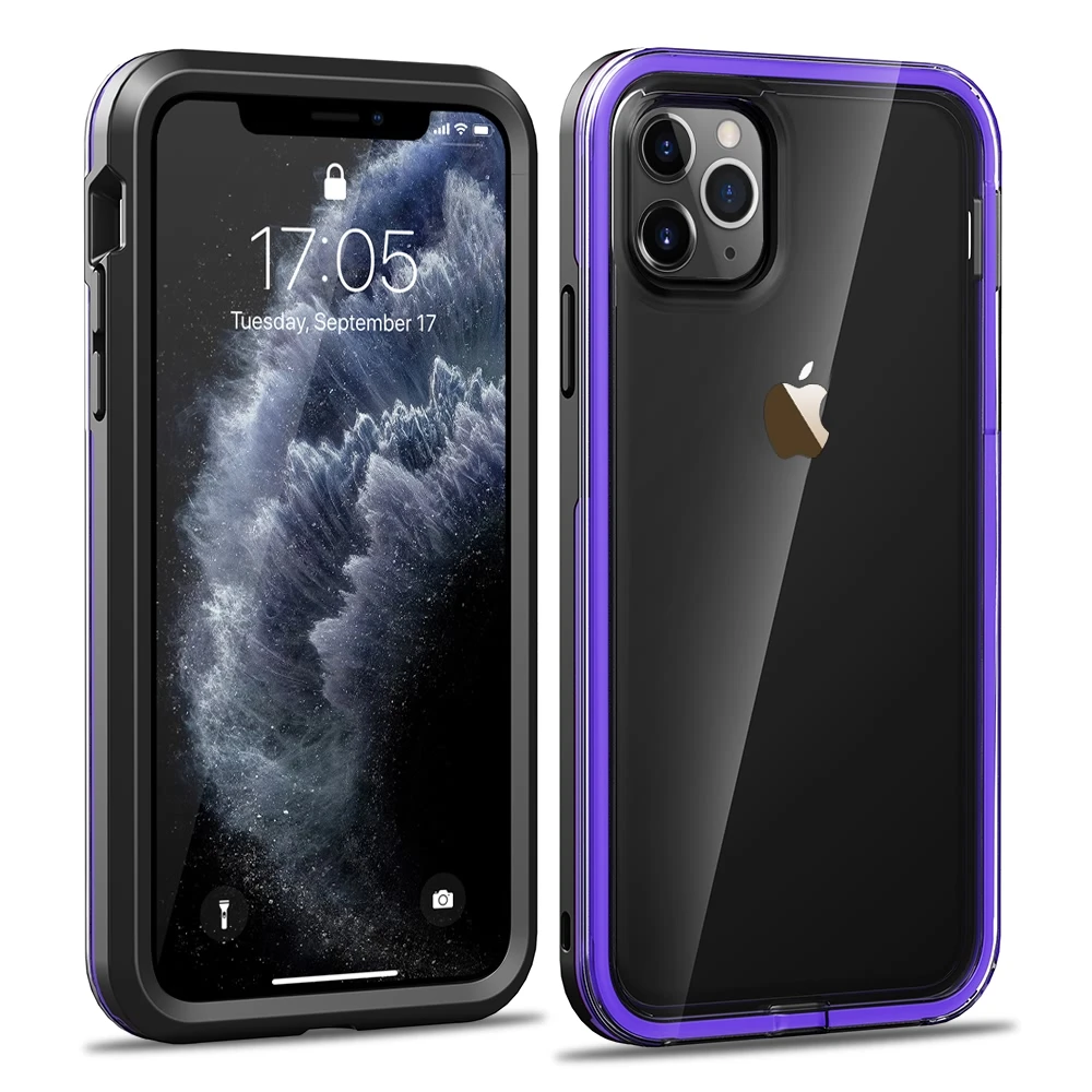 Прозрачный Гибридный чехол для телефона iPhone 11 Pro Xr Xs Max X 8 Plus 7 6S 6 сверхмощный защитный чехол противоударный бампер