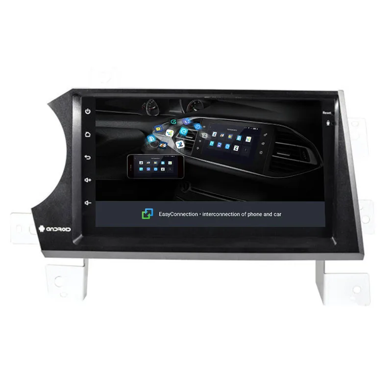 NaviTopia 1024*600 7 дюймов 8 ядро Оперативная память 2G Встроенная память 32G Android 8,1 автомобиль радио плеер для Ssangyong Kyron 2006-2011 gps